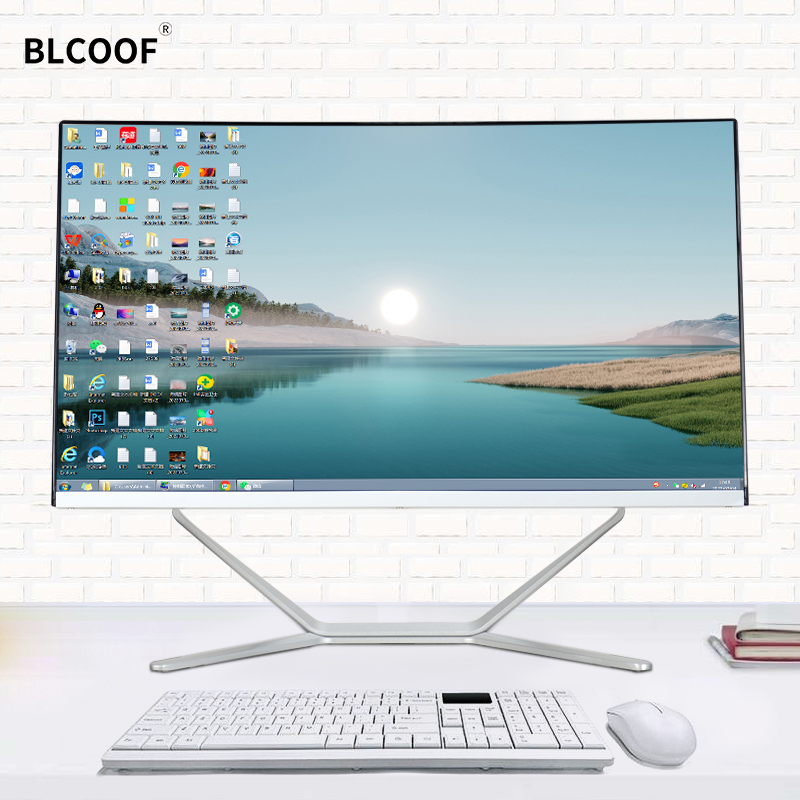 Pc Gaming Fullset - Zakrzywiony ekran komputerowa POS wszystko w