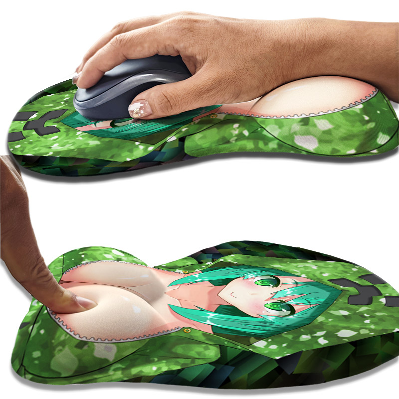 Pc Gaming Fullset - Podkładka pod mysz Mozaika Dziewczyna Anime