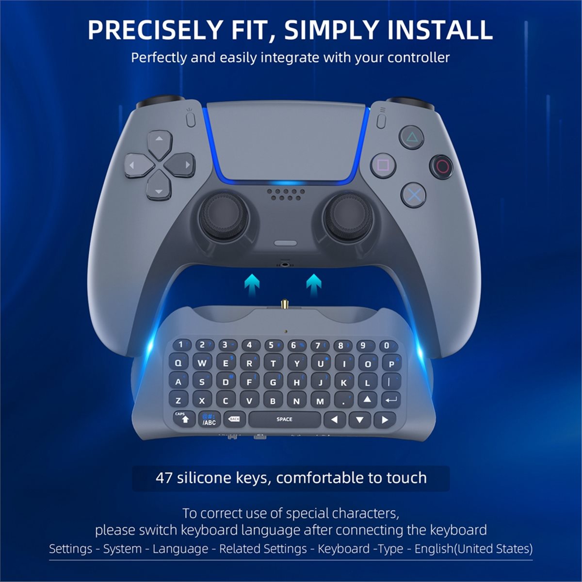 Gaming Speaker - Dobrej jakości bezprzewodowa klawiatura gamingowa 3.5mm