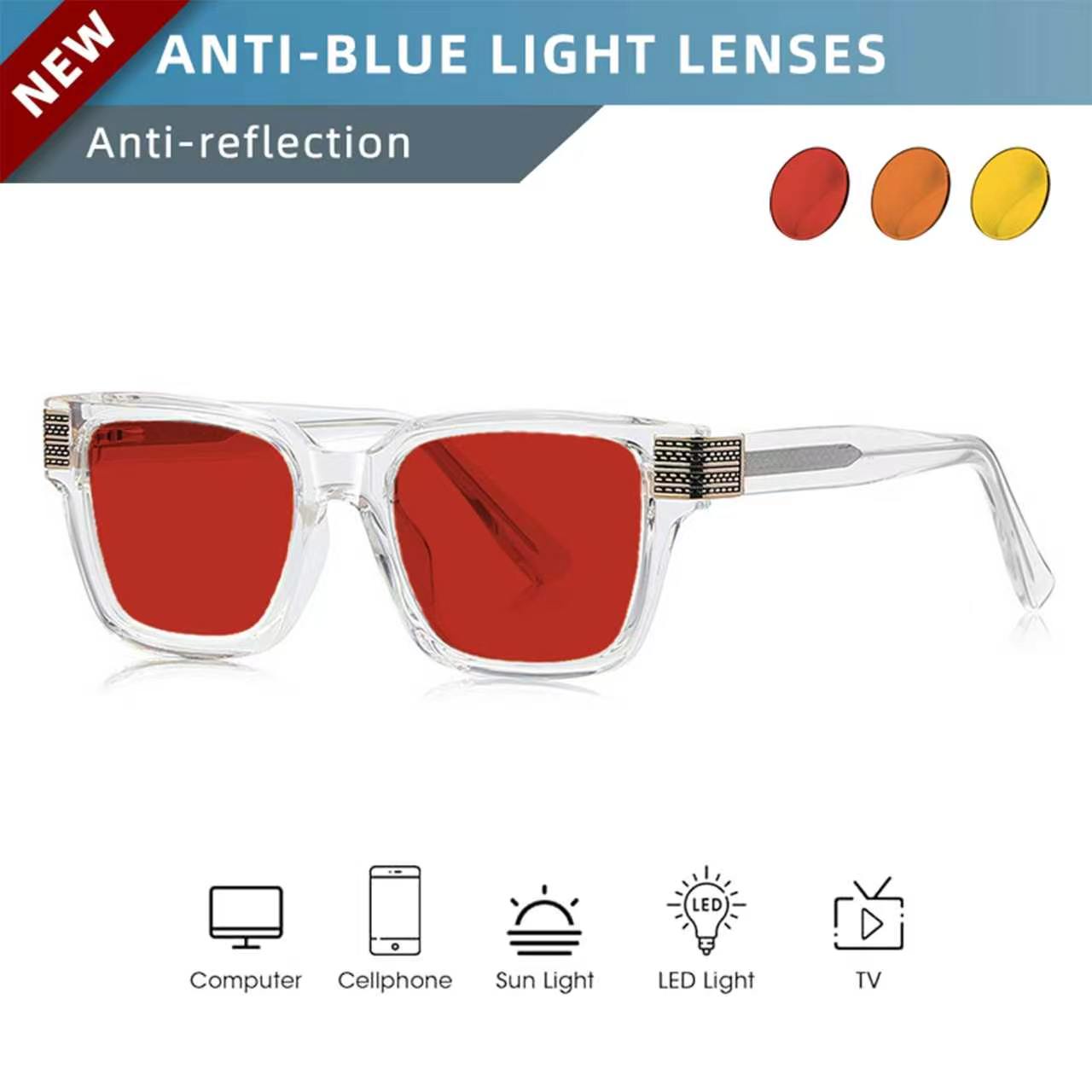 Pc Gaming Yellow - Okulary OKH Melatonin Boost, okulary cyrkadianne,