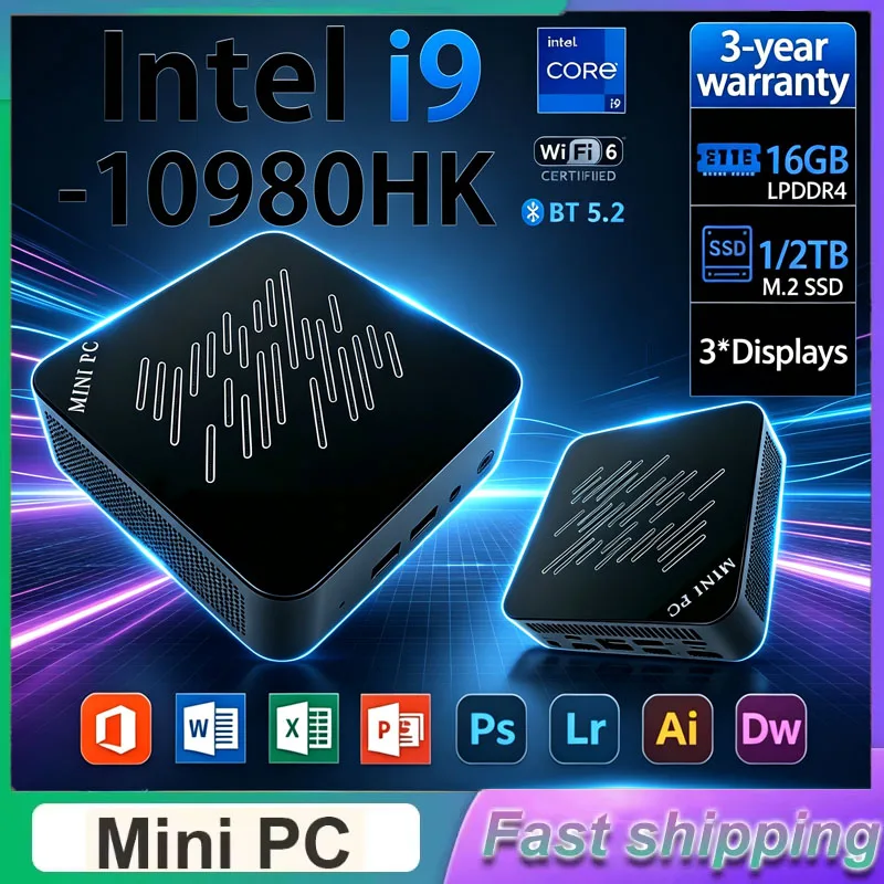 Pc Gaming I9 - Mini Komputer Gamingowy 2026 Intel i9-10980HK