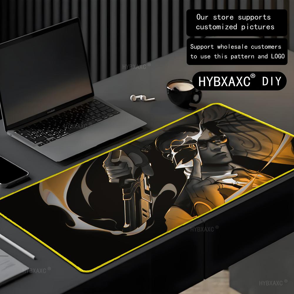Pc Gaming Yellow - Komora duża podkładka pod mysz podkładka