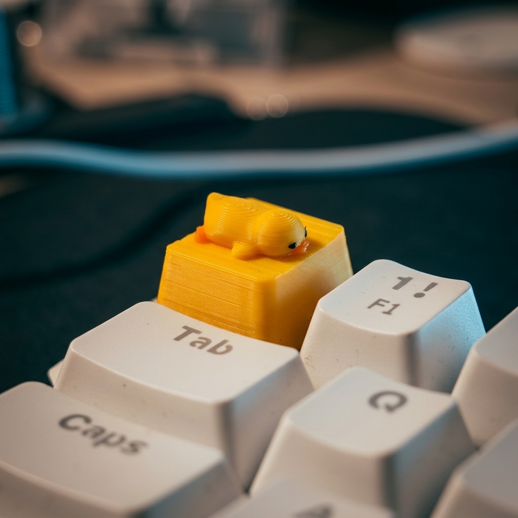 Mała żółta kaczuszka leżąca na – Pc Gaming Yellow recenzja i cena