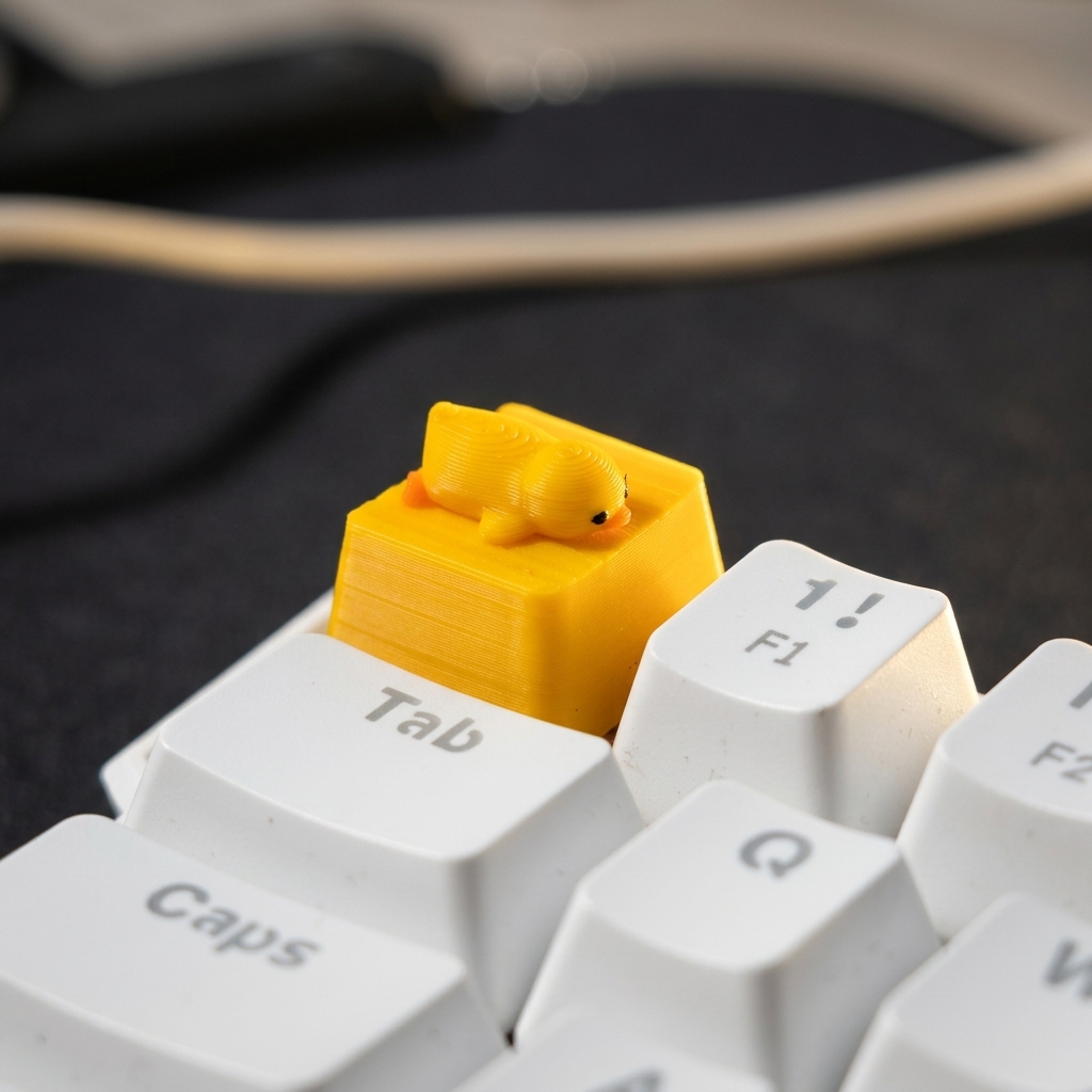 Mała żółta kaczuszka leżąca na – Pc Gaming Yellow recenzja i cena