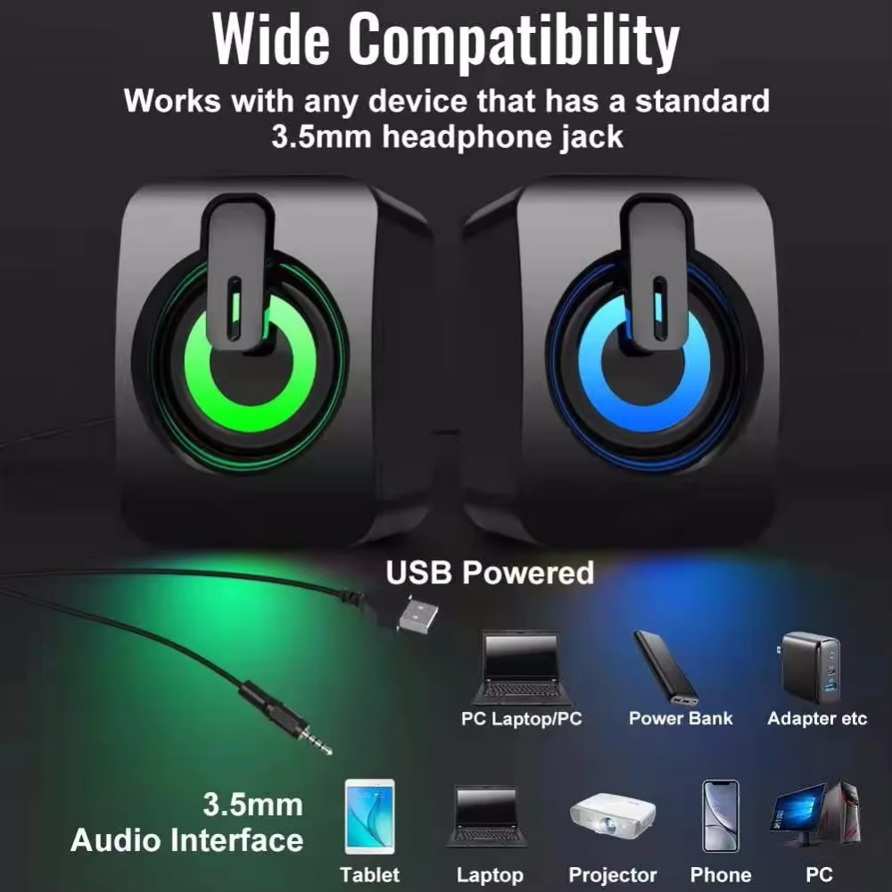 Głośniki Komputerowe PC Sound  – Pc Gaming Fullset recenzja i cena