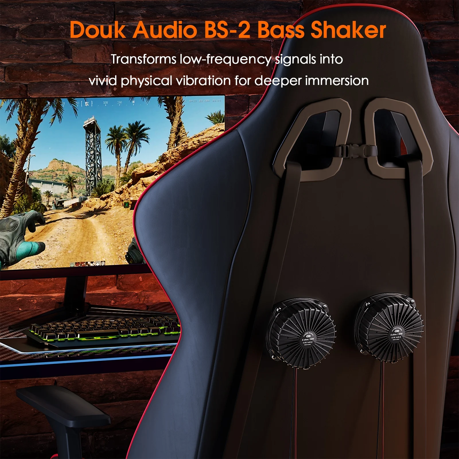 Douk Audio BS-2 30W 4Ω Wibrato – Gaming Speaker recenzja i cena