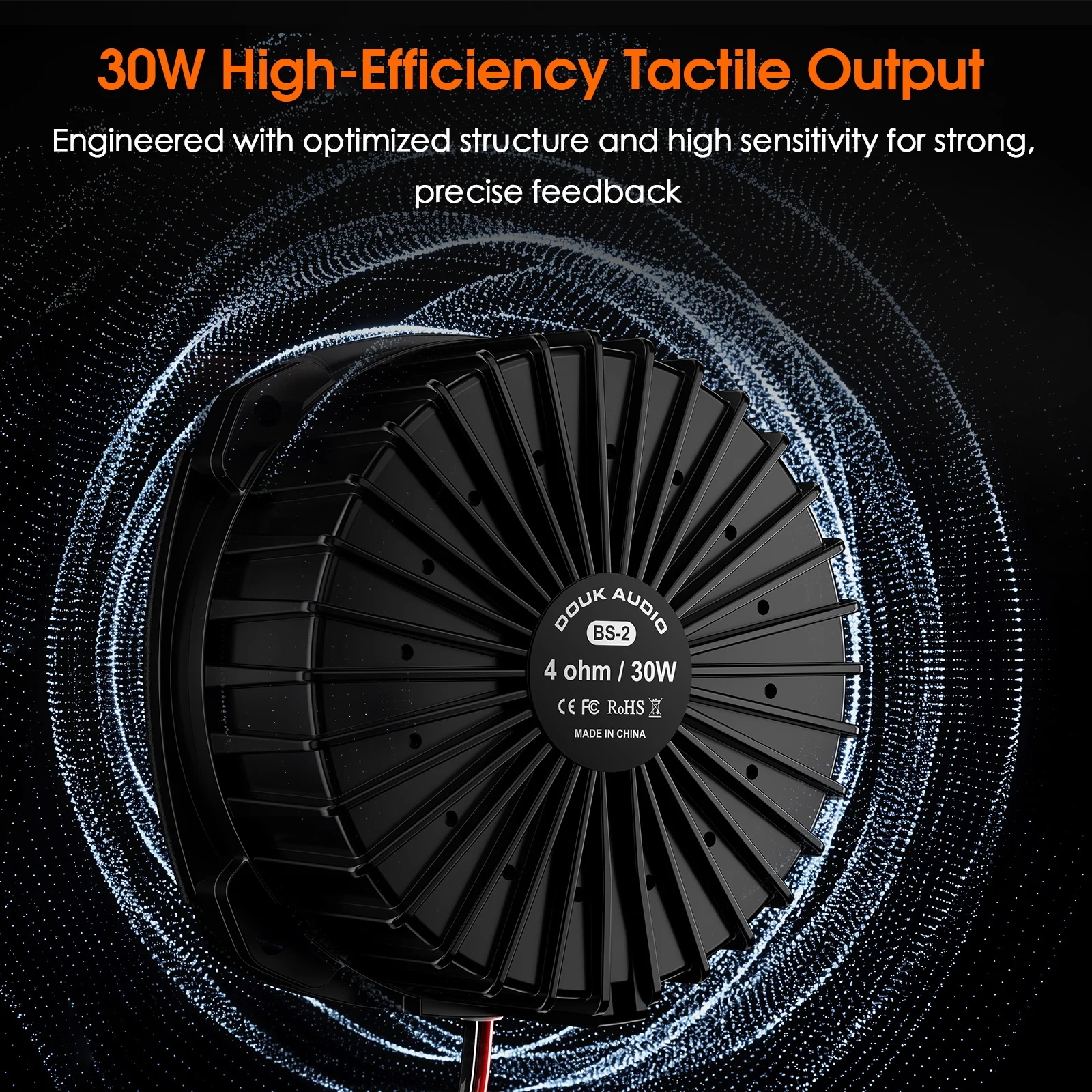 Douk Audio BS-2 30W 4Ω Wibrato – Gaming Speaker recenzja i cena