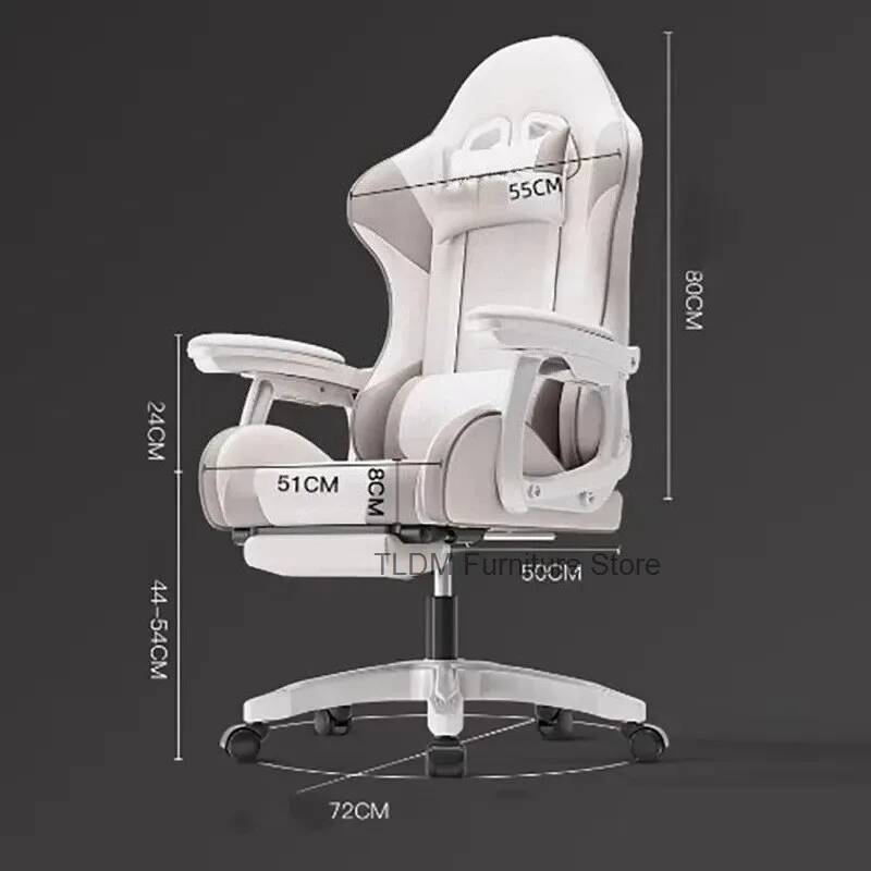 Ergonomiczne krzesło biurowe z – Gaming Chair Lumbar Pillow recenzja i cena