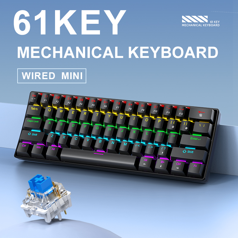 APAYADO K61 Przewodowa Mechani – Pc Gaming Uk recenzja i cena