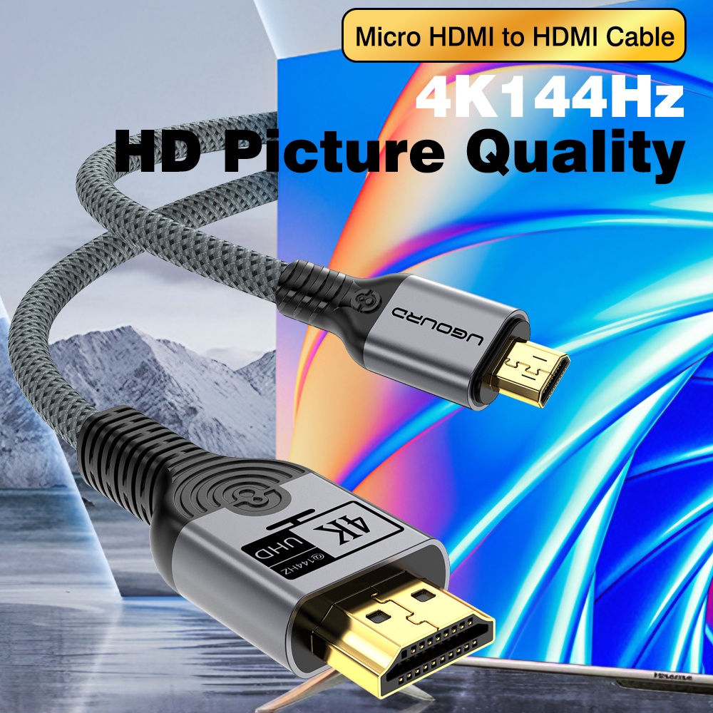 UGOURD Nylonowy Kabel Micro HD – High Refresh Monitor recenzja i cena