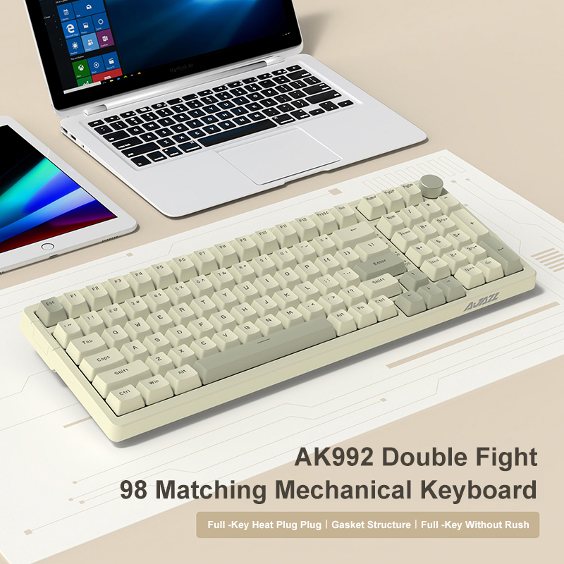 Ajazz AK992 przewodowa klawiat – Pc Gaming Fullset recenzja i cena
