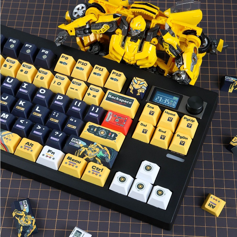 Żółte Klawisze Tematyczne Robo – Pc Gaming Yellow recenzja i cena